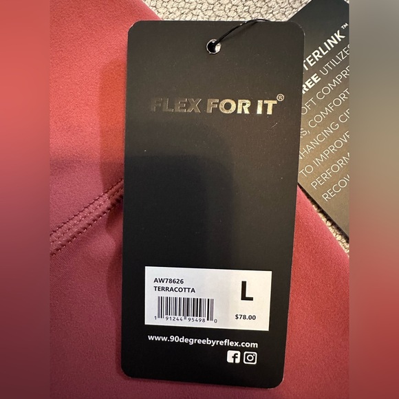 NWT 90 Degree by Reflect yoga pants - Picture 4 of 4